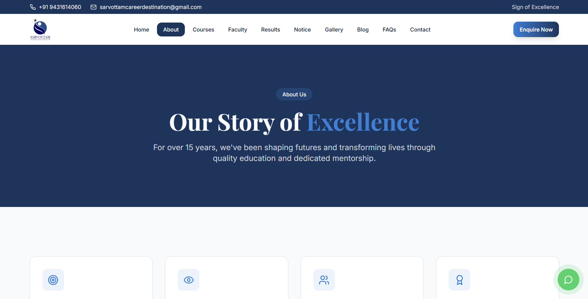 Sarvottam Career Destination preview